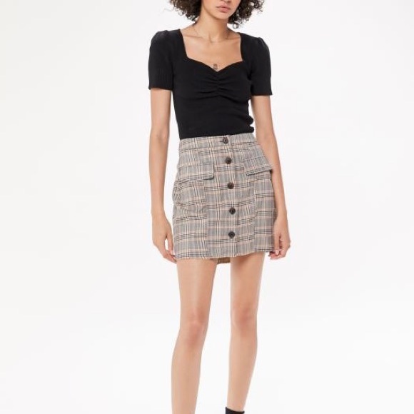 BNWT urban outfitters plaid skirt - Picture 2 of 4